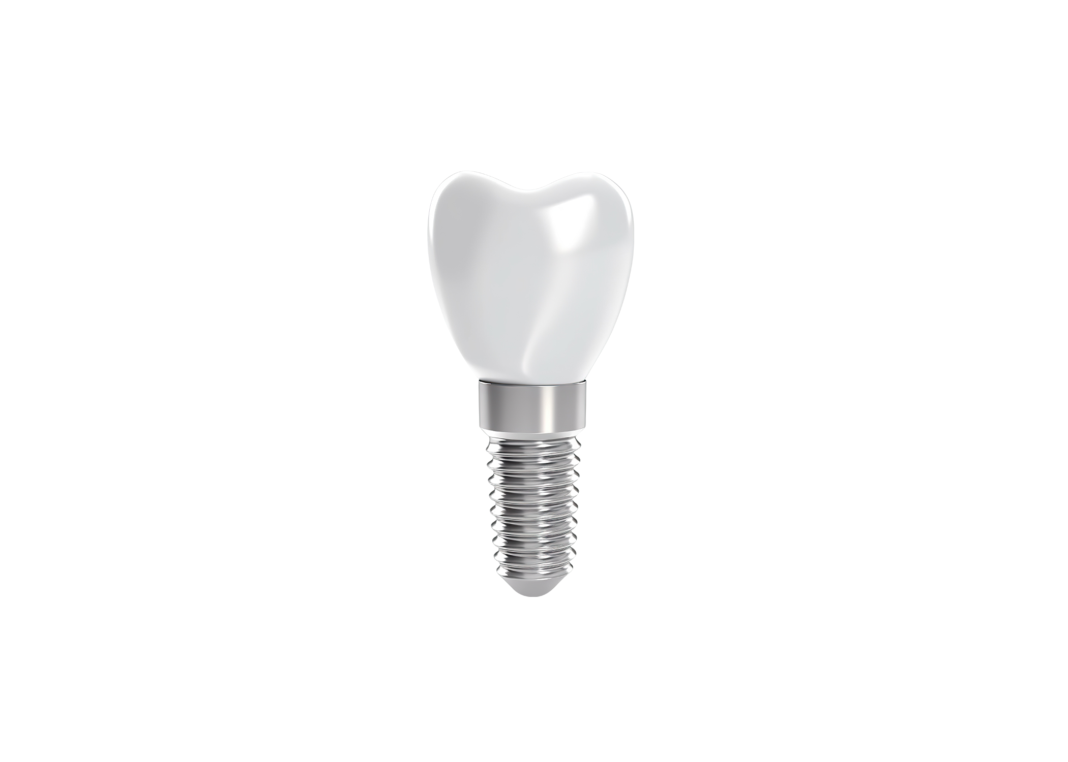 Titanium Abutment with Zirconia Crown Creative Dental Industries
